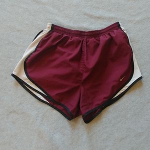 Women's NIKE tempo shorts- size Medium